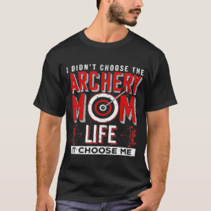 Bara en Mamma som Kärlek Arrow Bow Target Spor T Shirt