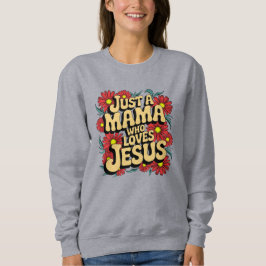 Bara en Mamma som Kärlek Jesus T Shirt