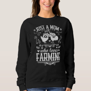 Bara en Mamma som Kärlek som föder upp hönsuppföda T Shirt
