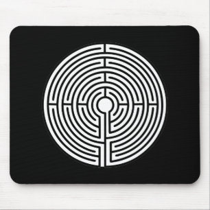 Bara en Maze-cirkel Musmatta