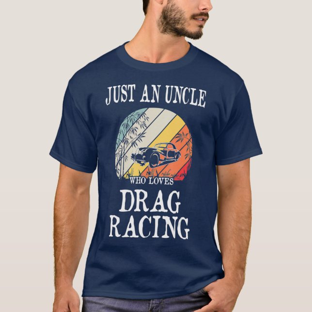 Bara en morbror som Kärlek dricker Tävla T Shirt (Framsida)