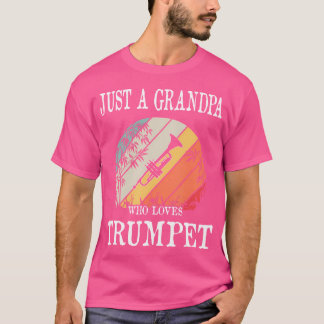 Bara en morfar som Kärlek Trumpet T Shirt