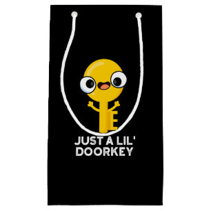 Bara en Mörk BG för Lil Door-nyckel Funny Dorky Ny