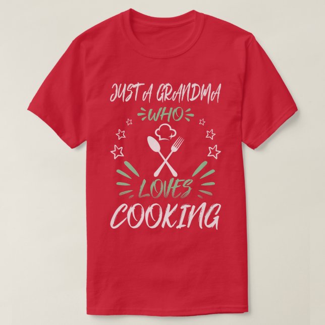 Bara en morma som Kärlek CookingT-Shirt T Shirt (Design framsida)