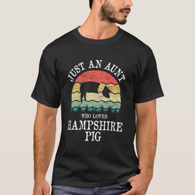 Bara en Moster som Kärlek Hampshire Gris T Shirt (Framsida)