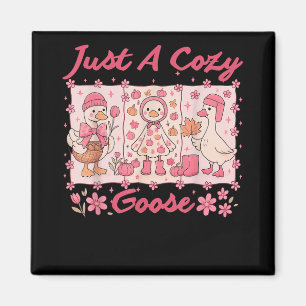 Bara en Mysigt Goose-funny PM-Thanksgiving, höst F Magnet