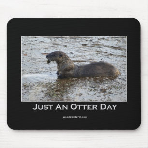 Bara en Otter Day Mousemat Musmatta