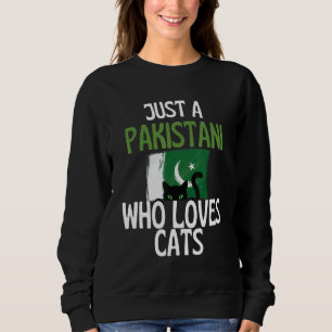 Bara En Pakistani Som älskar Katter För hela Pakis T Shirt