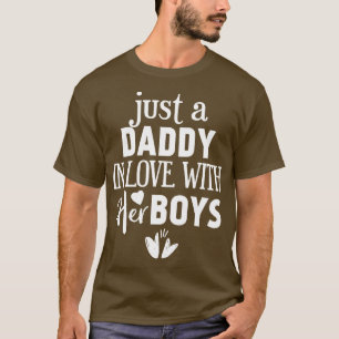 Bara en pappa i kärlek med sina pojkar 1 t shirt