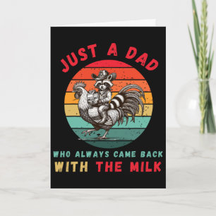 Bara en pappa som alltid kom tillbaka med mjölk fa kort