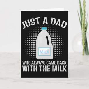 Bara en pappa som alltid kom tillbaka med mjölk fa kort