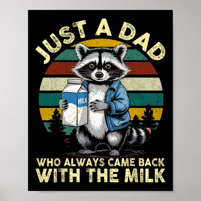 Bara en pappa som alltid kom tillbaka med mjölk fa poster (Framsidan)