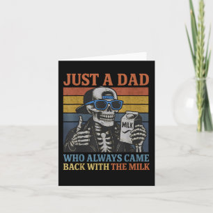 Bara en pappa som alltid kom tillbaka med mjölken kort
