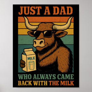 Bara en pappa som alltid kom tillbaka med mjölken poster