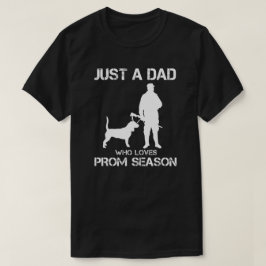 Bara en pappa som älskar examensbalen t shirt