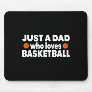 Bara en Pappa som Kärlek Basketball Lycklig Fars d Musmatta