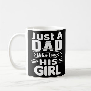 Bara en Pappa som Kärlek sin flicka Kaffemugg