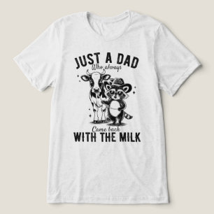 Bara en pappa som kom tillbaka med tvättbjörnen so t shirt