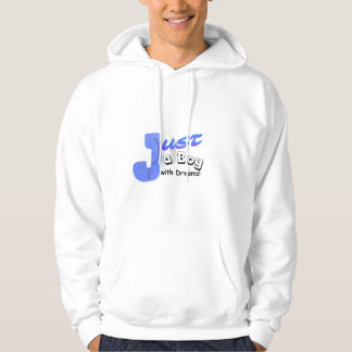 Bara En Pojke Med Drömmar Huvar Hoodie