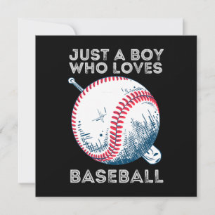 Bara en pojke som älskar baseboll