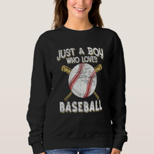 Bara en pojke som älskar Baseboll Pitcher Pitch Ca T Shirt