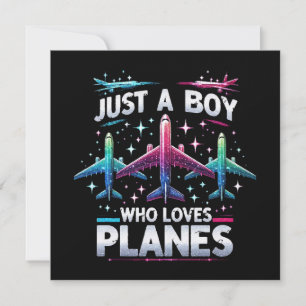 Bara en pojke som älskar flygplan
