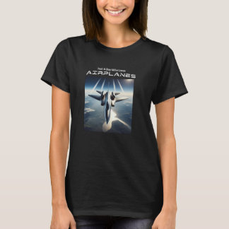 Bara en pojke som älskar flygplan Roliga barn Baby T Shirt