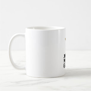 Bara en pojke som älskar giraffer Söt giraff T-shi Kaffemugg
