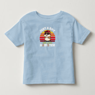 Bara en pojke som älskar hamstrar t shirt