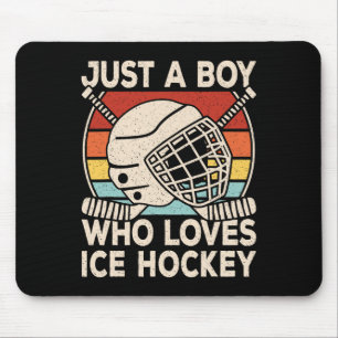 Bara en pojke som älskar ishockey Retro ishockey P Musmatta