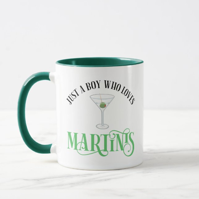 Bara en pojke som älskar martini mugg (Vänster)