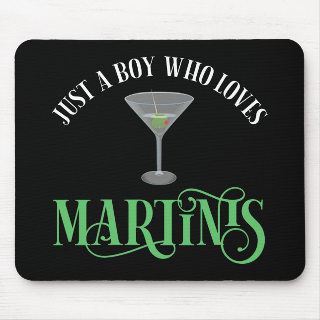 Bara En Pojke Som älskar Martinis Musmatta (Framsidan)