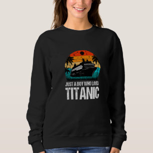 Bara en pojke som älskar Titanic-kläder T Shirt