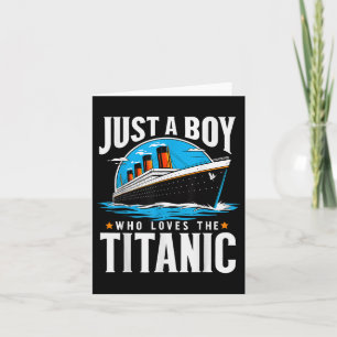 Bara en pojke som älskar Titanic - sonbror farfar Kort