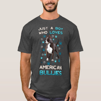 Bara en pojke som Kärlek American Bullies T Shirt