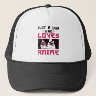 Bara en pojke som Kärlek Anime Weeb Otaku Keps