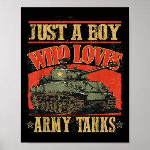Bara en pojke som Kärlek armén Tanker ett Världskr Poster