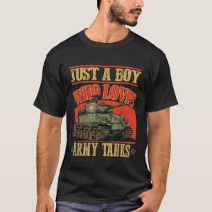 Bara en pojke som Kärlek armén Tanker ett Världskr T Shirt