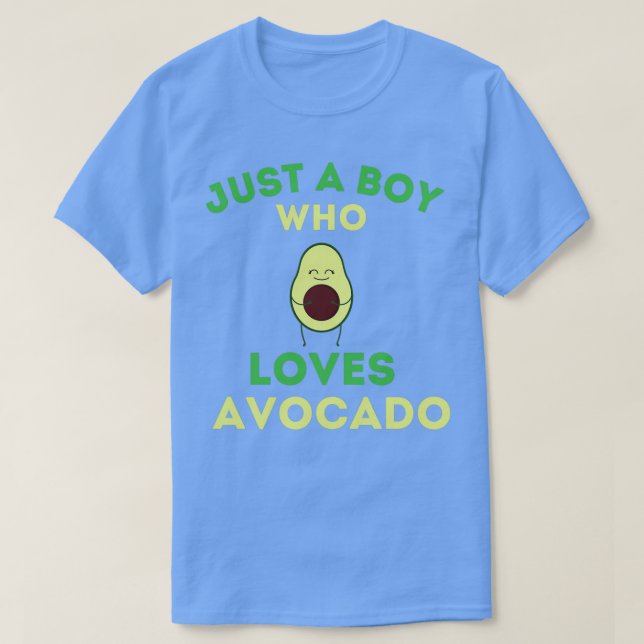 Bara en pojke som kärlek avocado sin Avocado Avoca T Shirt (Design framsida)