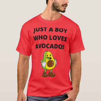 Bara en pojke som kärlek avocados ger avokados. t shirt