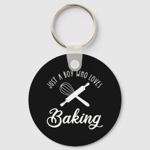 Bara en pojke som Kärlek Baking Nyckelring
