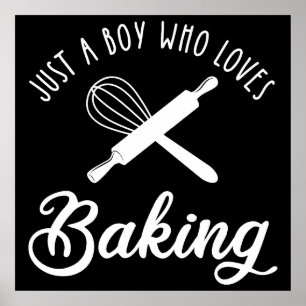 Bara en pojke som Kärlek Baking Poster
