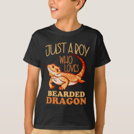 Bara en pojke som Kärlek bar Dragon T Shirt