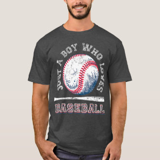 Bara en pojke som Kärlek Baseball T Shirt