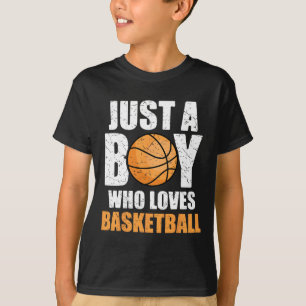 Bara en pojke som Kärlek Basketball 1 T Shirt