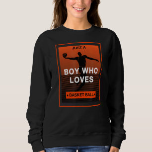 Bara en pojke som Kärlek Basketball T Shirt