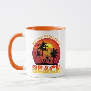 Bara en pojke som Kärlek Beach Mugg