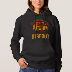 Bara en pojke som Kärlek Bigfoot T Shirt