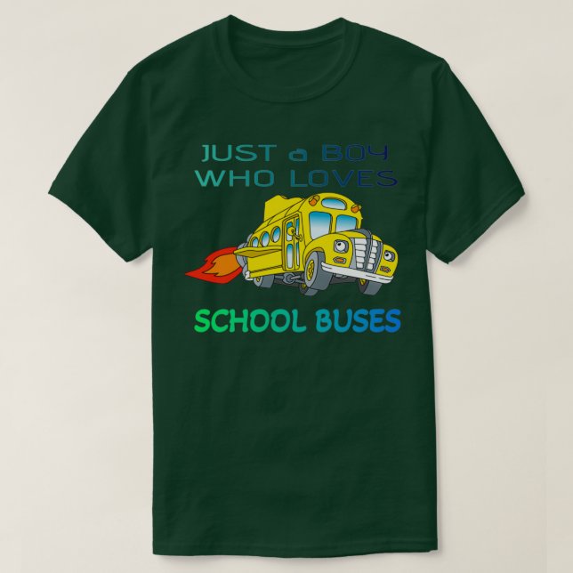 Bara en pojke som Kärlek Buss 3 T Shirt (Design framsida)