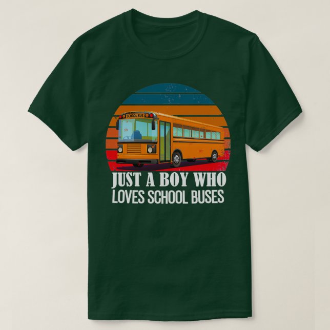 Bara en pojke som Kärlek Buss återsolset 1 T Shirt (Design framsida)